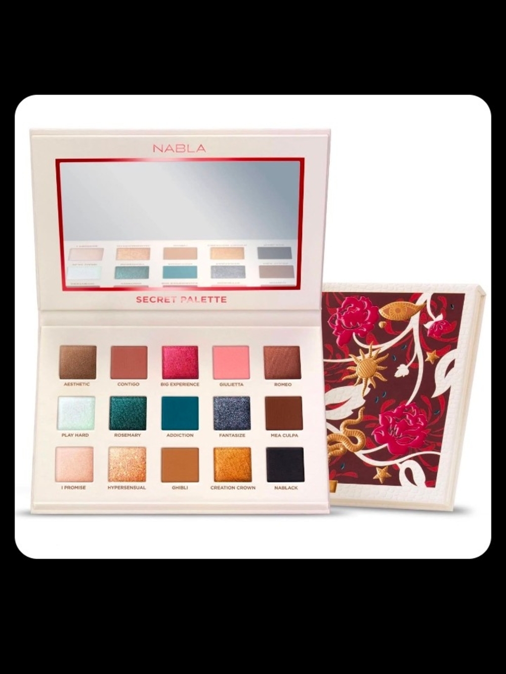 Secret Palette Women Makeup - Discontinued Multicolor Eyeshadow Palette